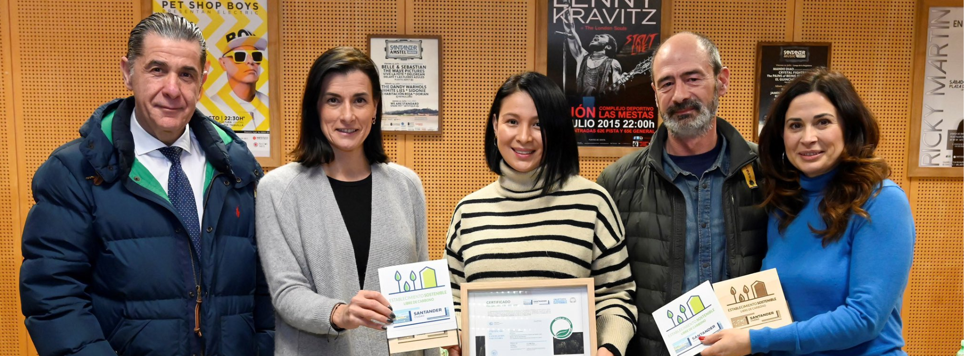 Entregados los primeros certificados de Compensación Huella de CO2 